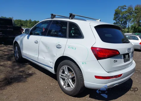 2017 Audi Q5 2.0T Premium z USA, uszkodzony, nr VIN WA1C2AFP5HA075438